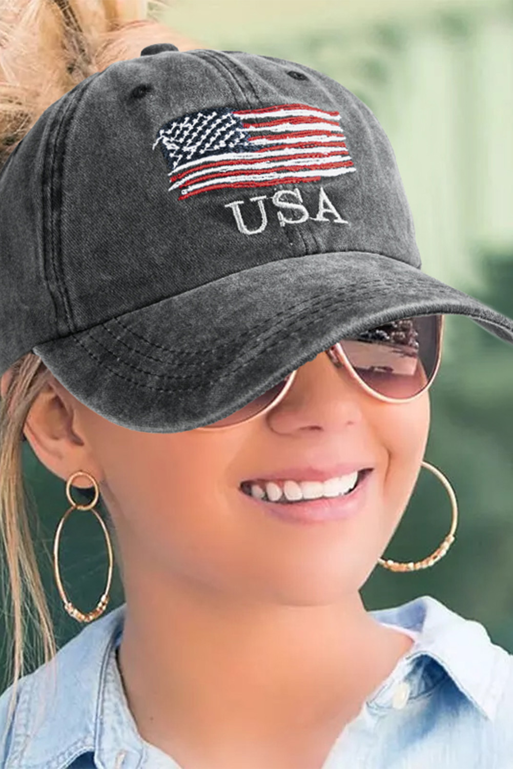 New arrivals 2023 Black CasuaL USA FLAG Embroidered Baseball Cap