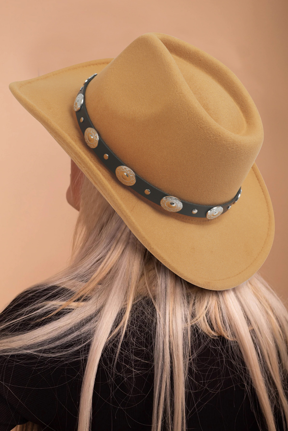 New arrivals 2023 Brown Oval Decor Western COWBOY HAT