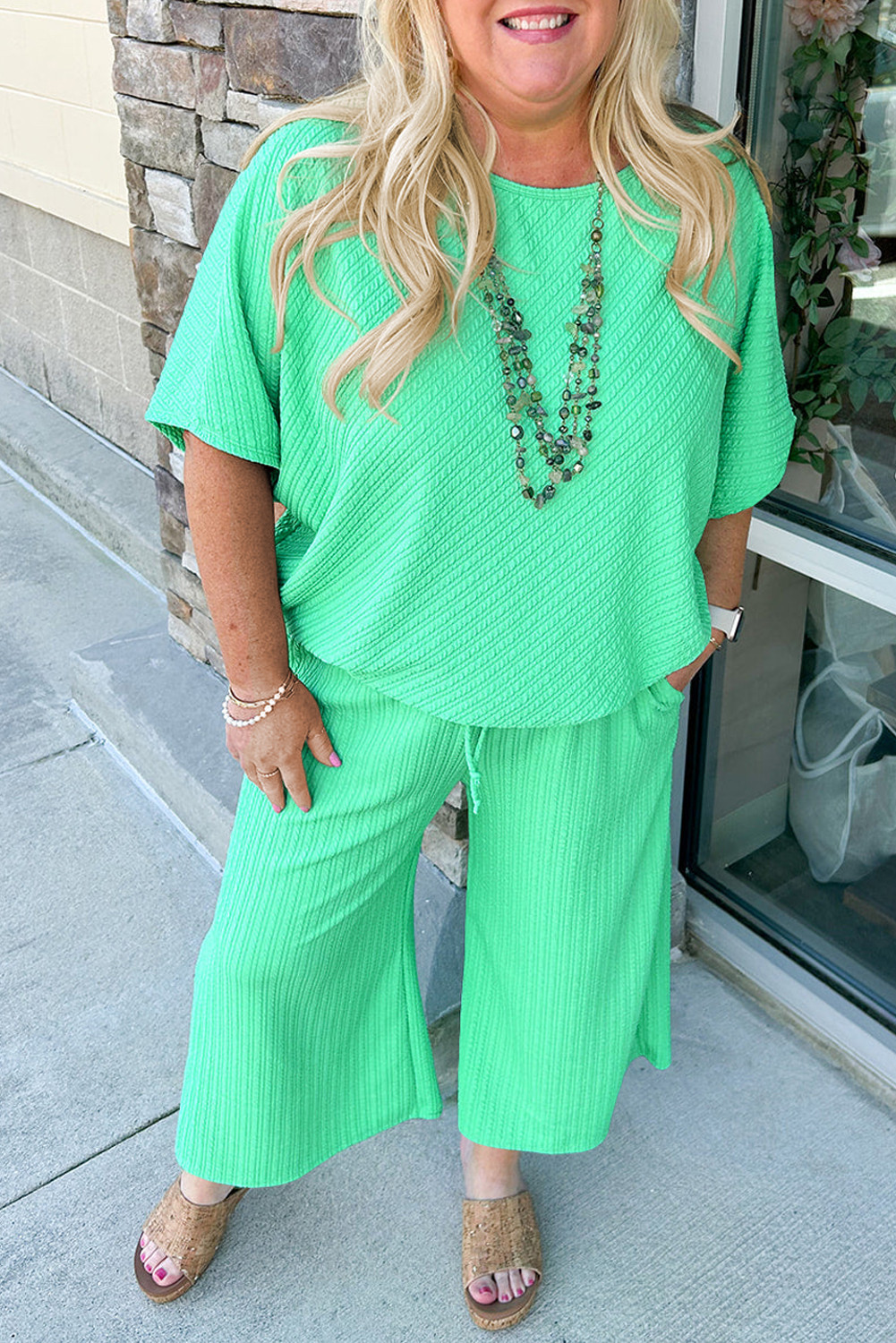 wholesale plus-size pant sets