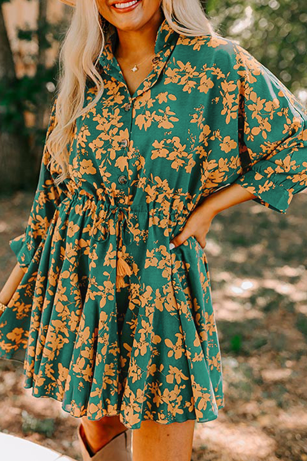 flowy floral dresses in bulk
