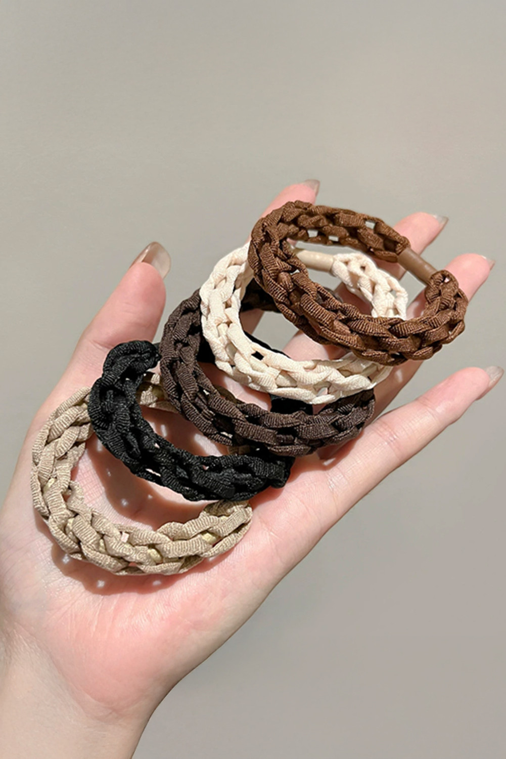 Camel High Elastic Hair Tie