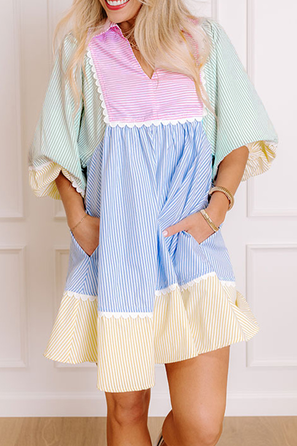 wholesale patchwork dresses