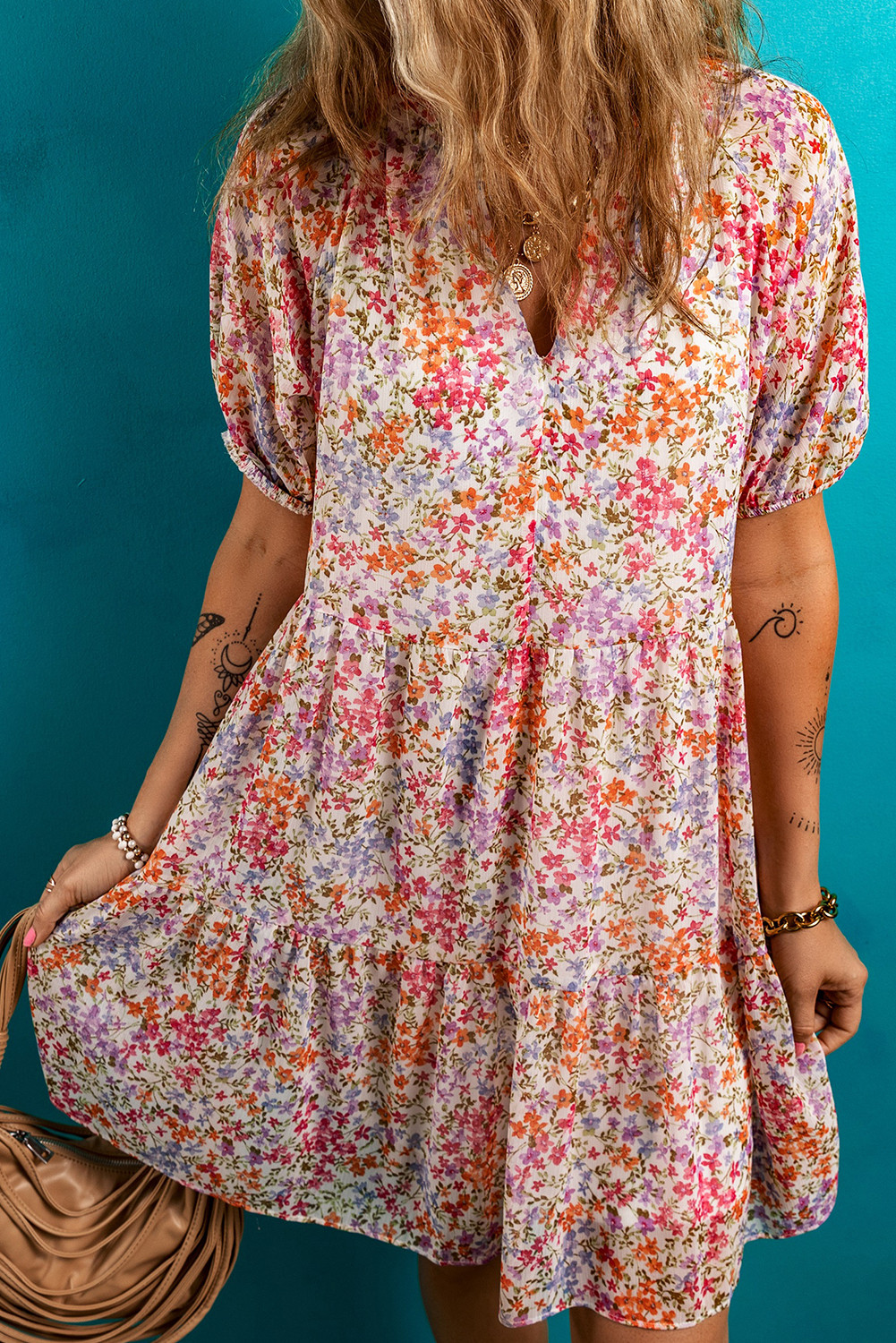wholesale boho mini dresses