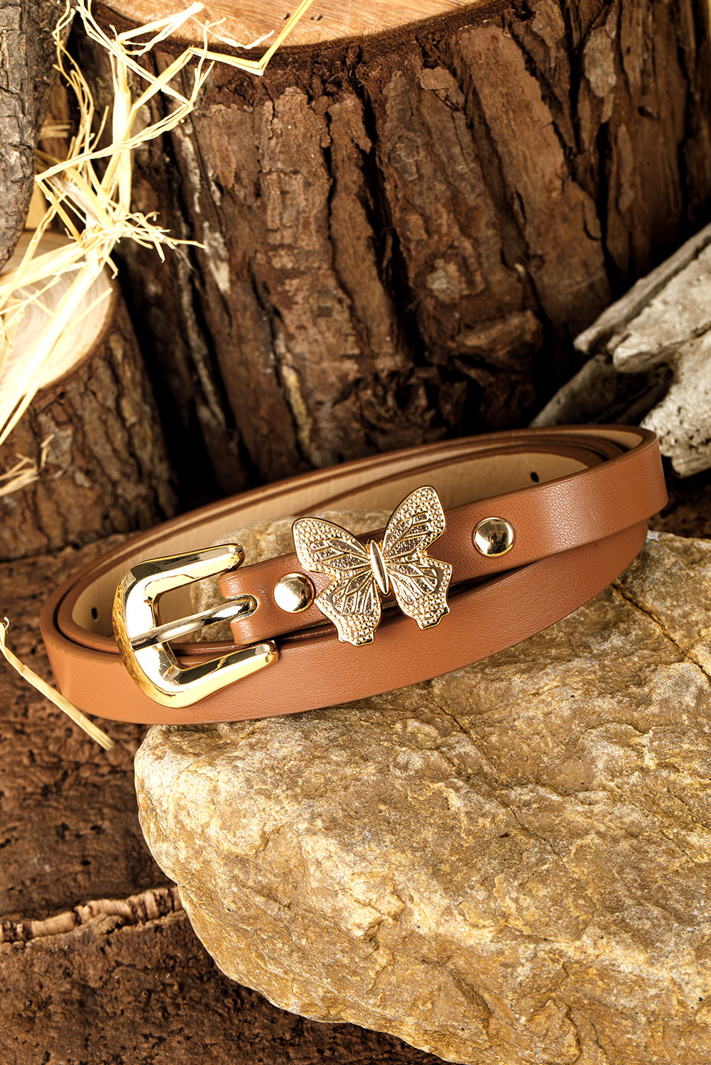 Thai Curry Butterfly Buckle Belt