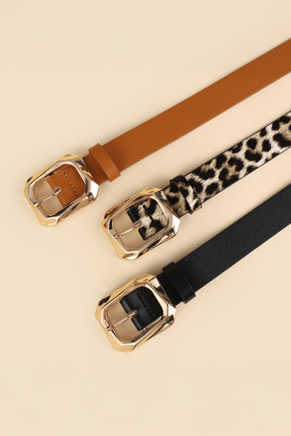 Thai Curry Buckle Thin Belt