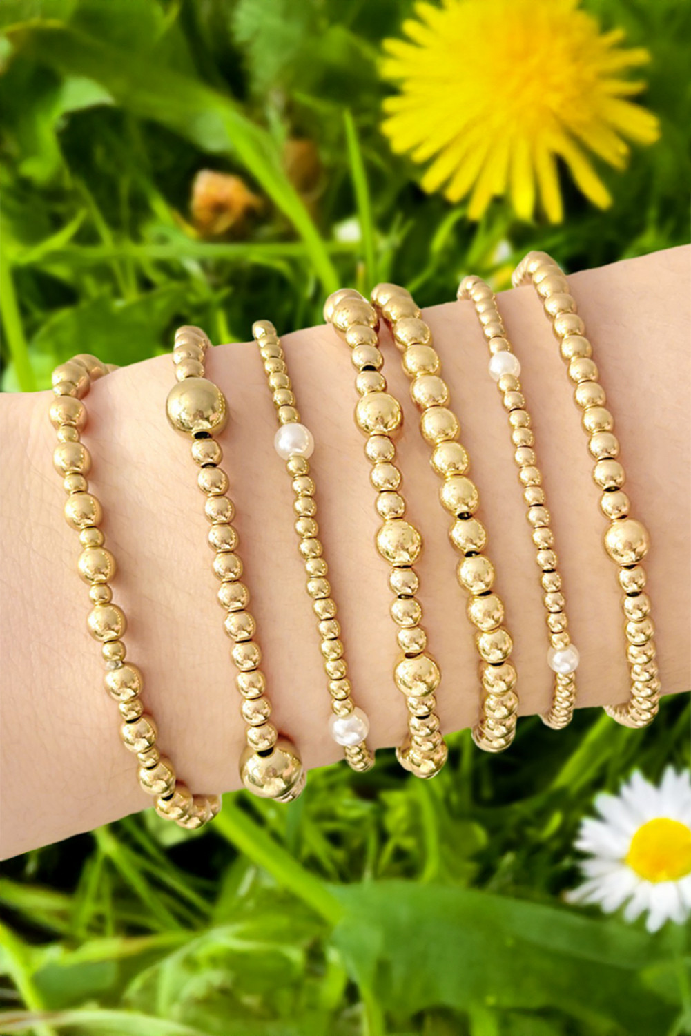 wholesale pearl beaded sracelet sets