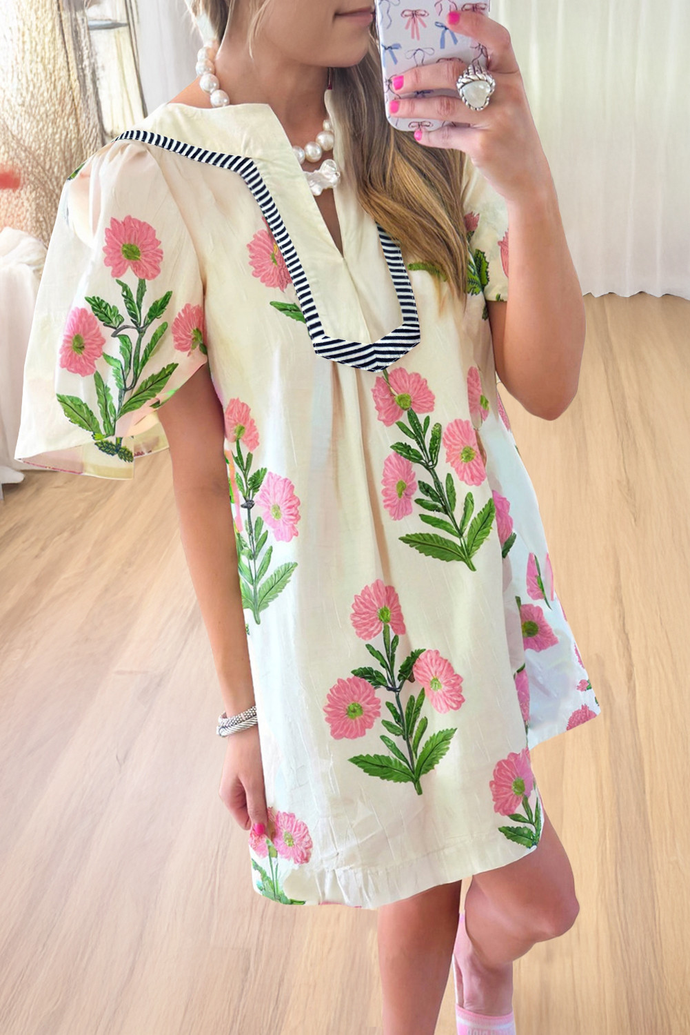 floral mini dresses vendor