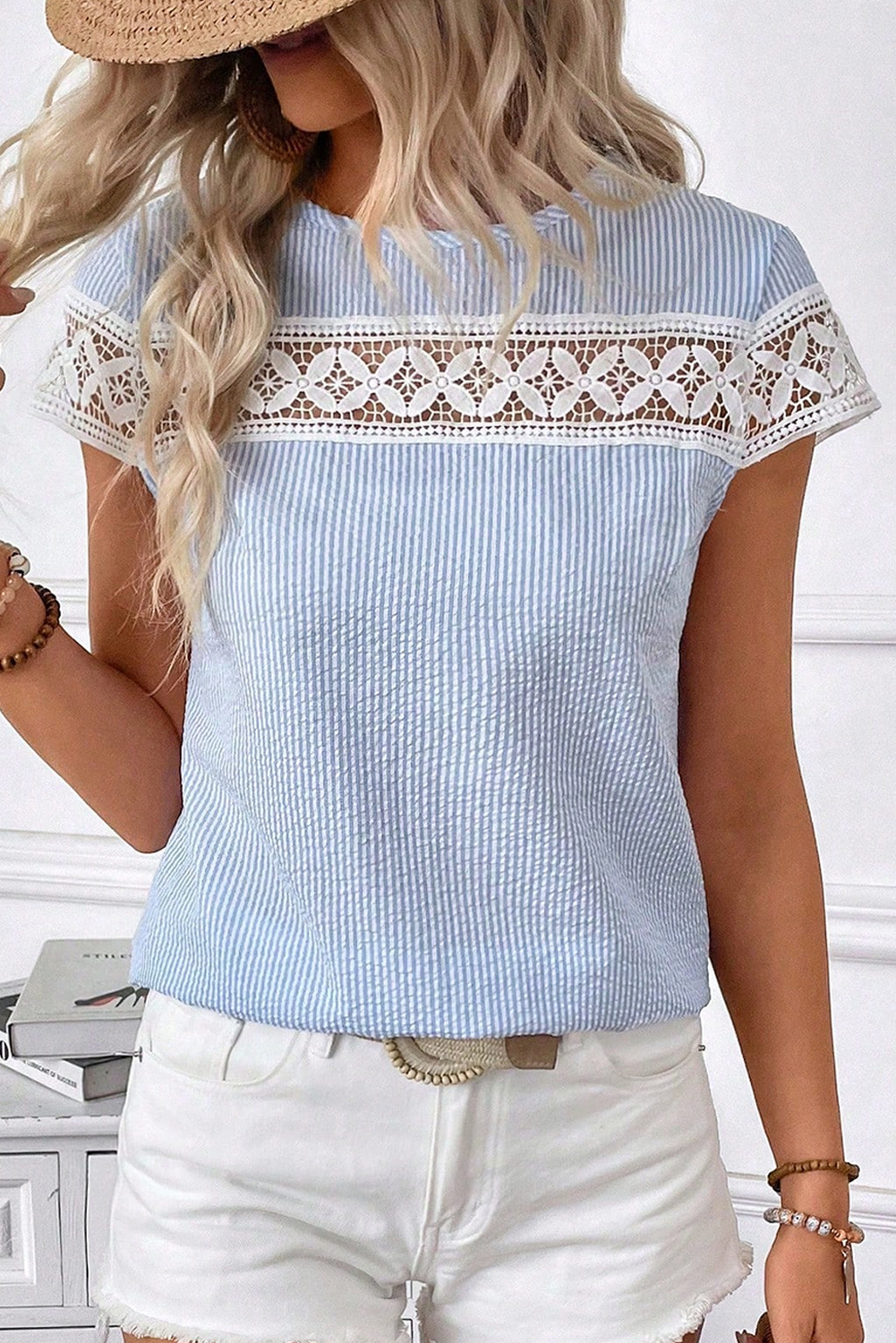 striped blouses vendor
