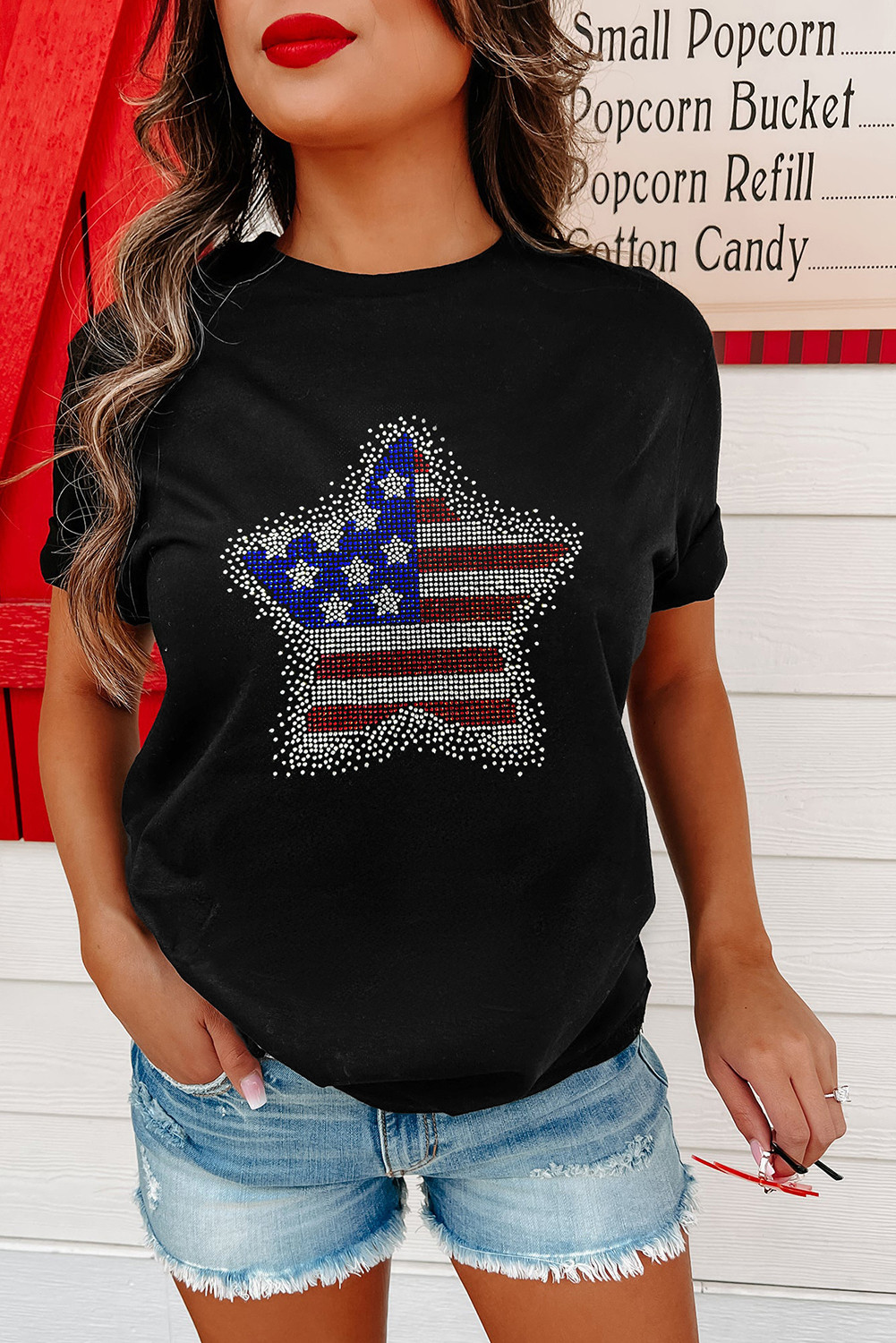 star graphic t shirts bulk