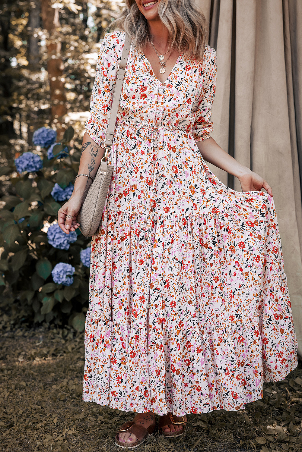 wholesale floral maxi dresses