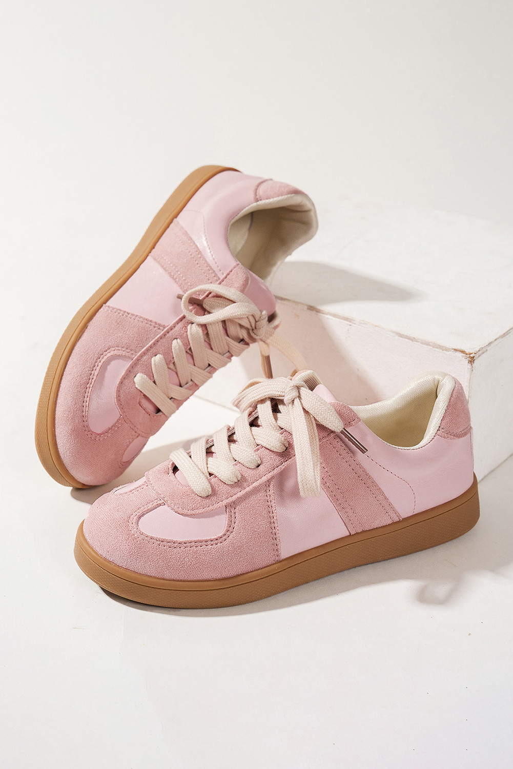 patchwork sneakers in bulk