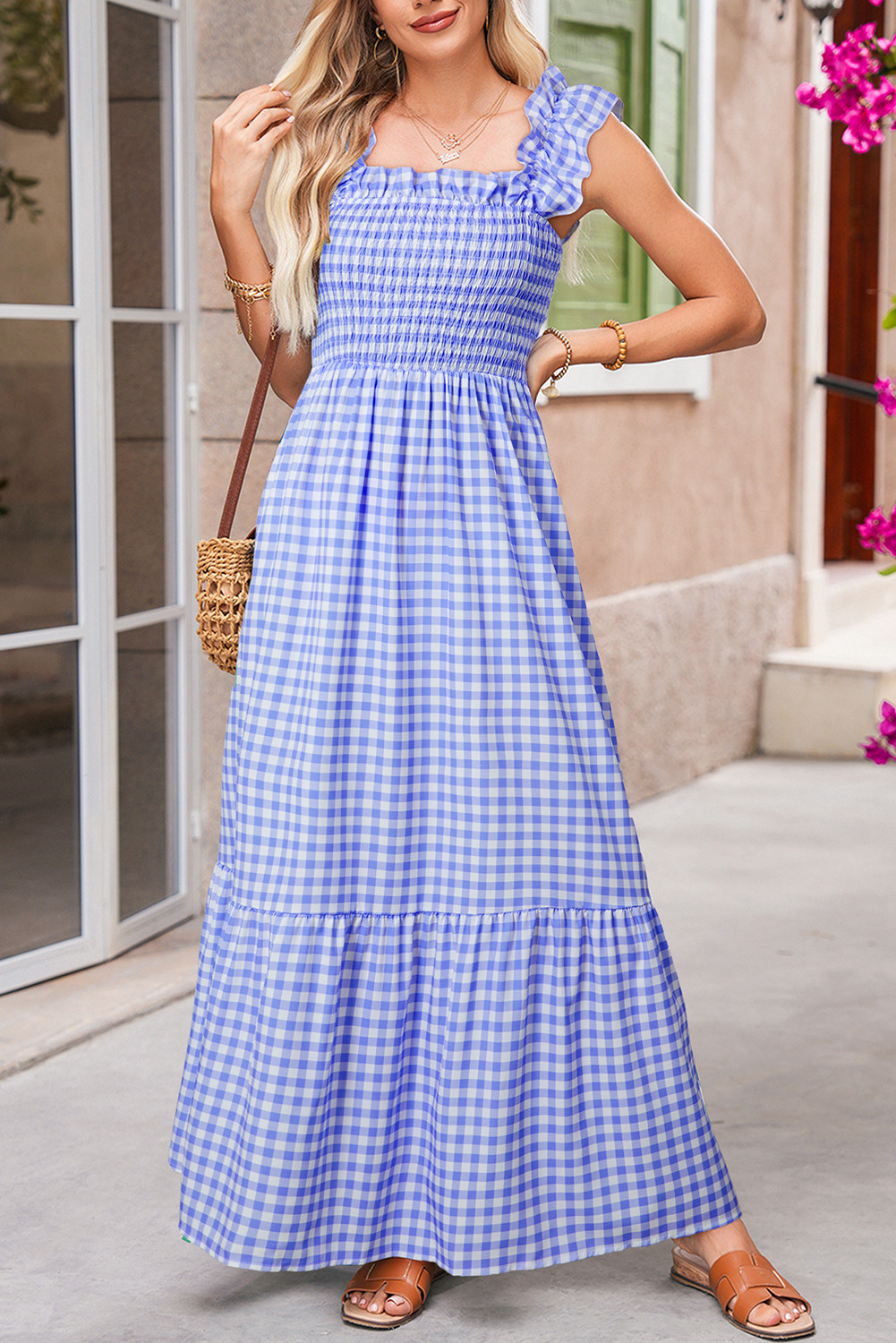 sleeveless maxi dresses supplier