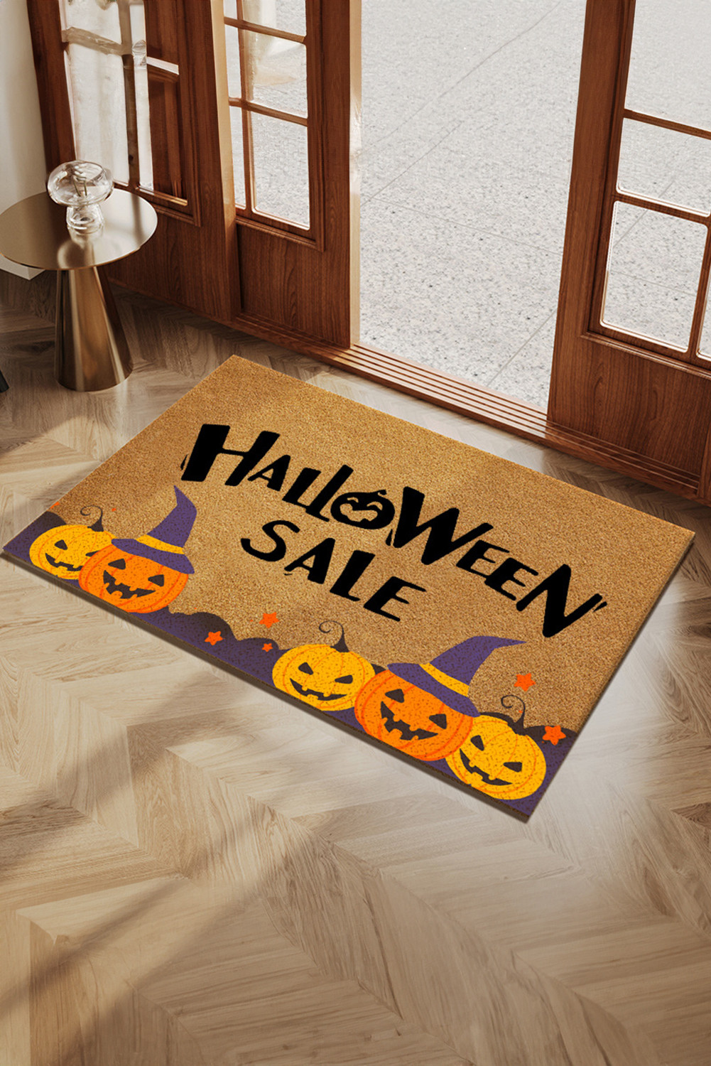 Thai Curry Halloween Cartoon Entrance Mat