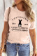 Blush Pink Vintage Graphic Tee Camisa de Pasqua de màniga curta amb coll rodó