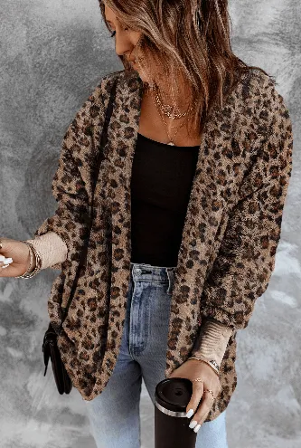 Cheetah Hooded Coat