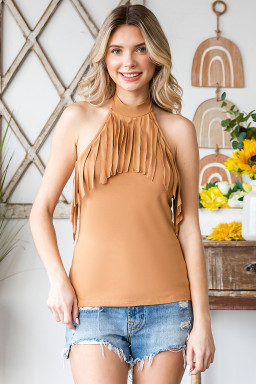 Halter Neck Tank Top