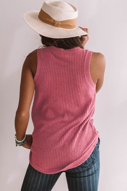 Waffle Knit Tank Top