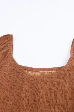 Robe Longue Bohème American Rag Cie - Marron, Taille S - 100% Coton - Neuf Sans étiquettes