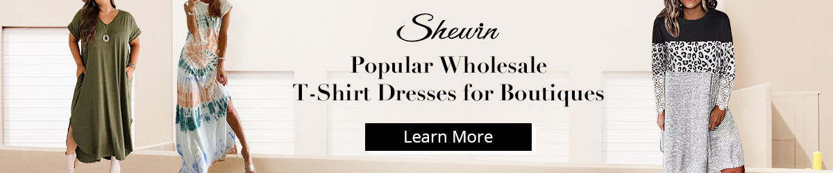 Trendy Wholesale T-Shirt Dresses