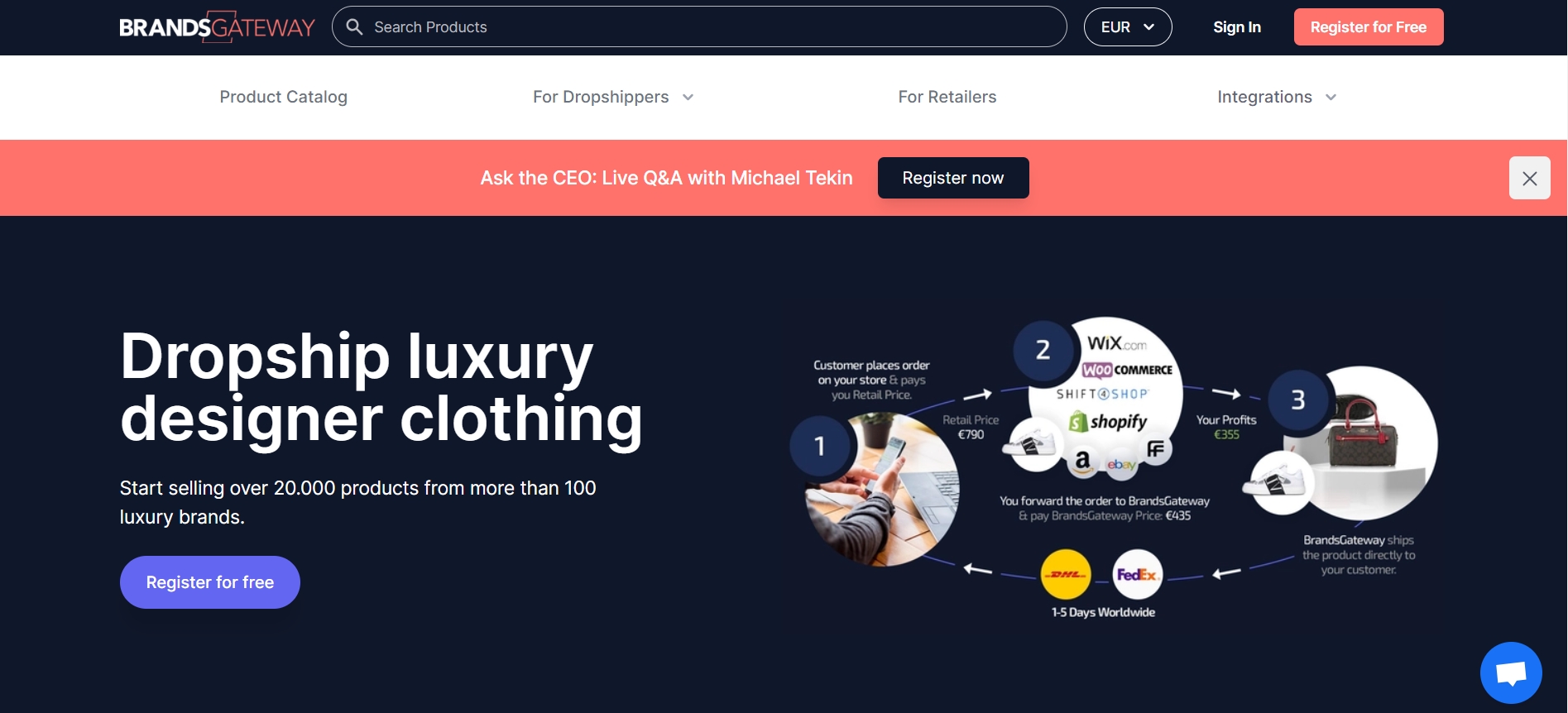 Boutique Clothing Dropshippers - BrandsGateway
