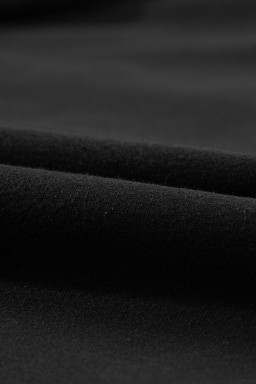 Black Every Thing Glitter Letter Christmas Sweatshirt