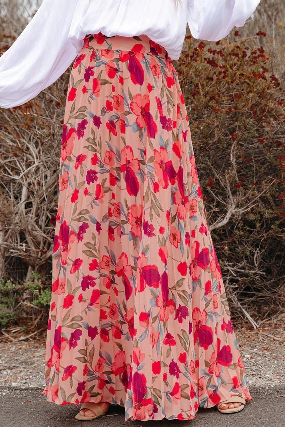 Avery & Alexander Panel Maxi Skirt - Boho Floral main image 0