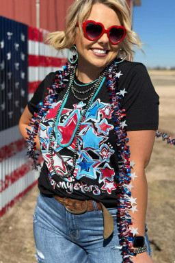 Black Flag Day oh my stars Graphic T Shirt