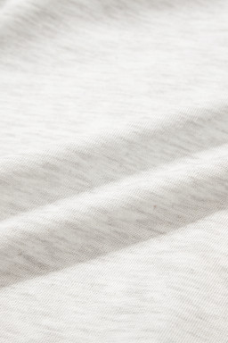 White Solid Color Ruffle Hem Mini Sweatshirt Dress