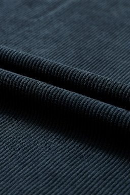 Dark Grey Drop Sleeve Rib Knit Oversized Sweatshirt