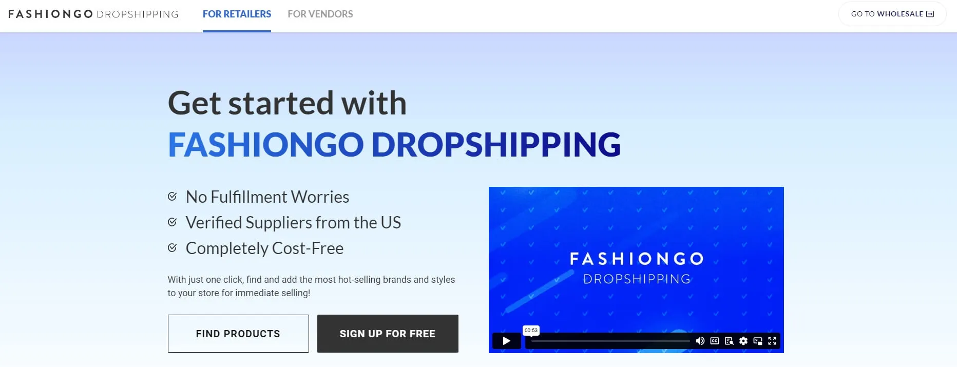 FASHIONGO Dropshipping