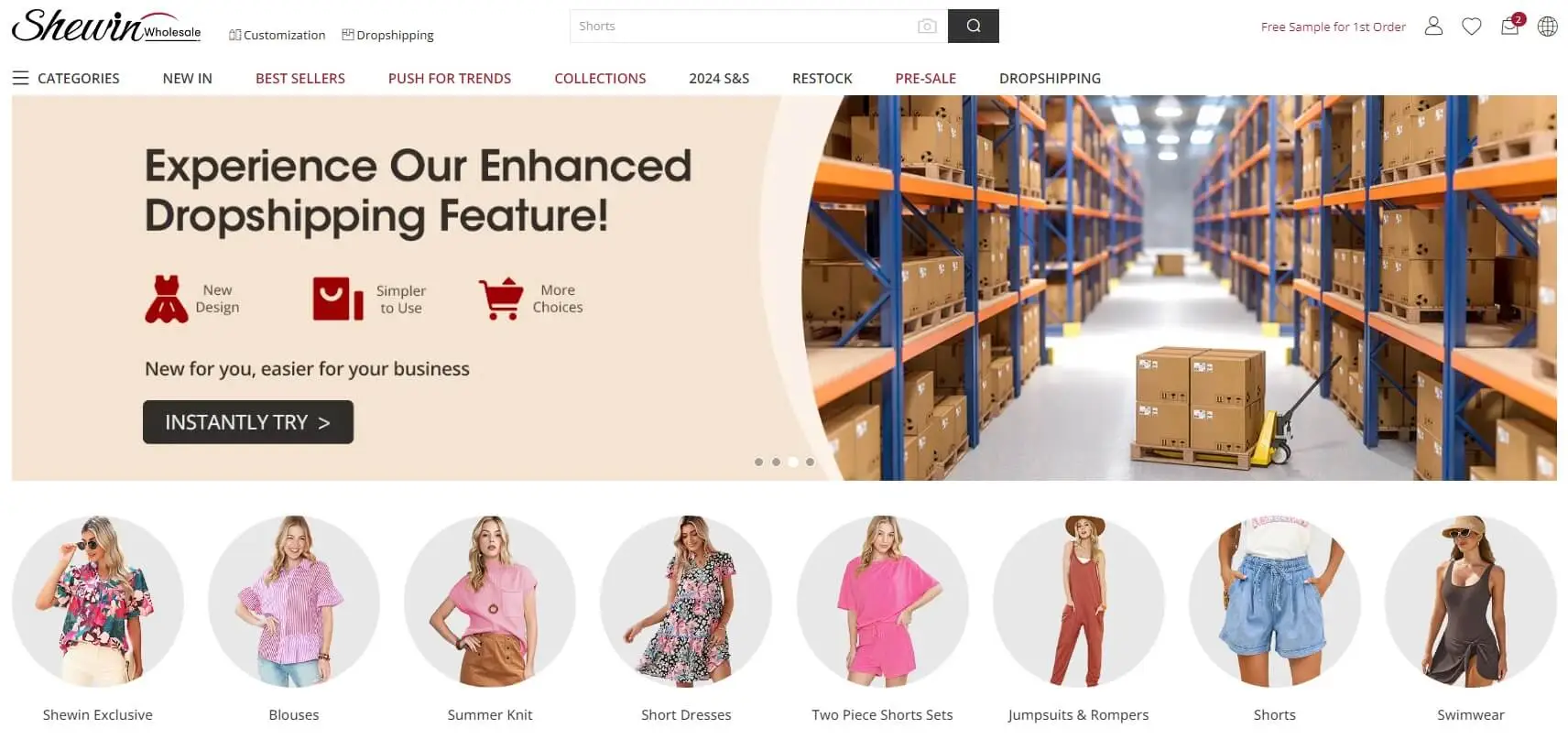 Wholesale2b Alternative Clothing Dropshipper - Shewin