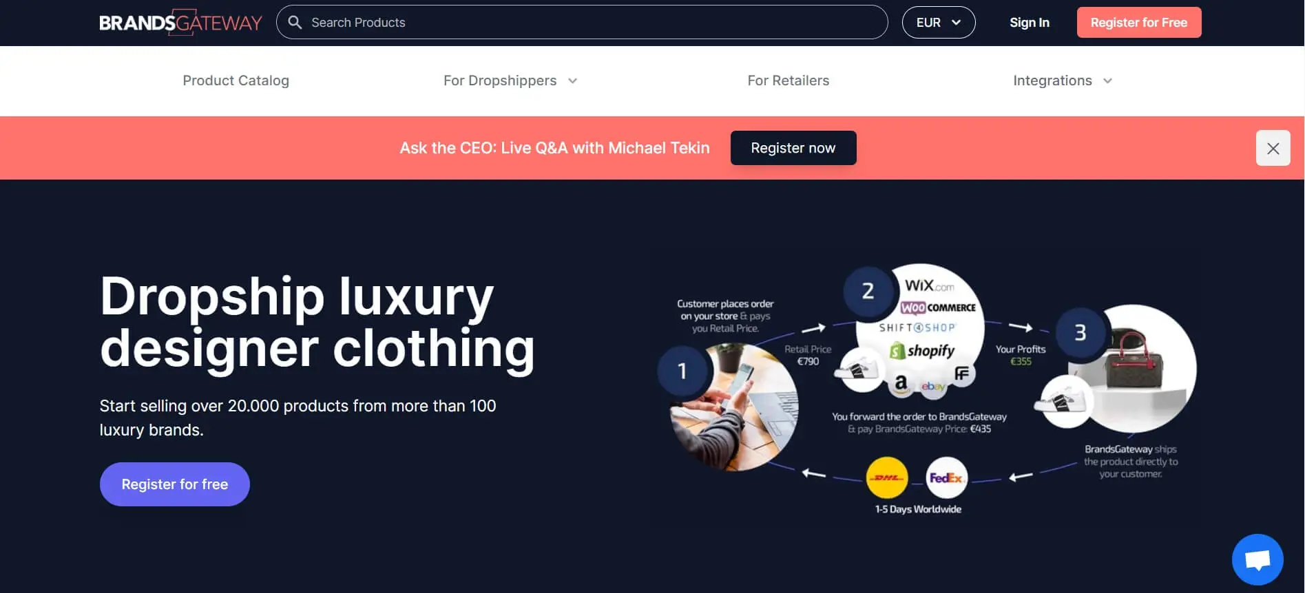 Boutique Clothing Dropshipping Supplier - BrandsGateway