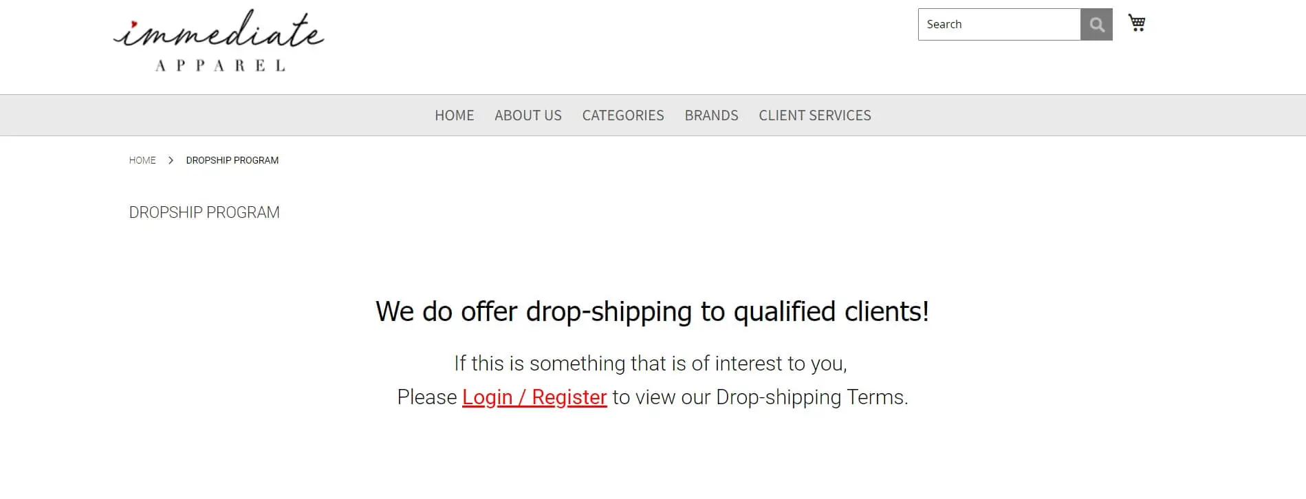 Boutique Clothing Dropshipping Supplier - Immediate Apparel