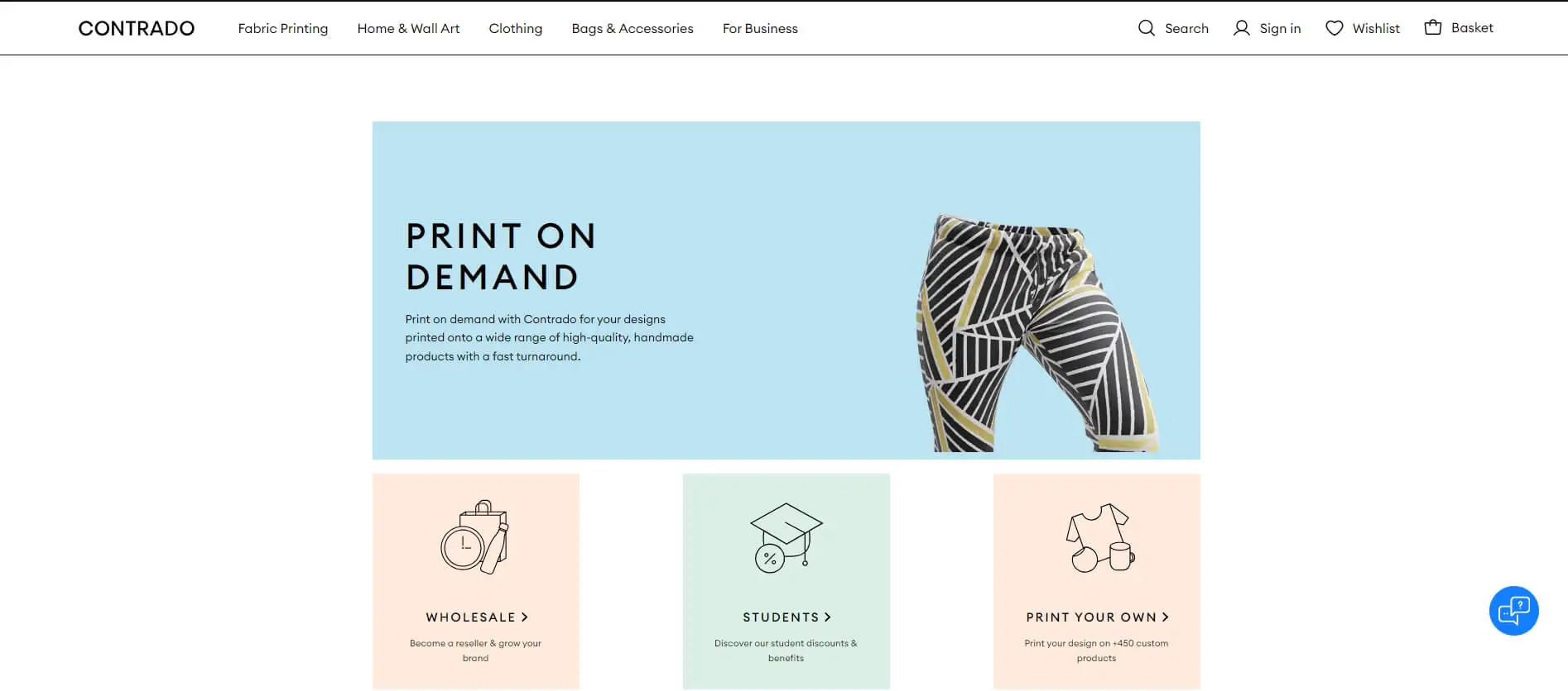 Custom Clothing Dropshipping Supplier - Contrado