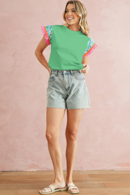 floral sleeve blouses vendor