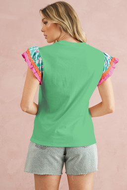 wholesale floral sleeve blouses