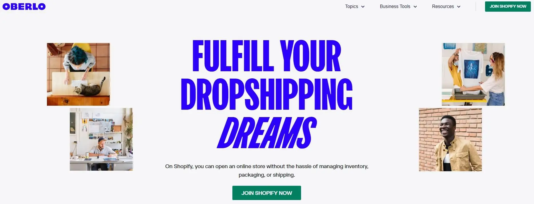 CJ Dropshipping Alternative Sites - Oberlo