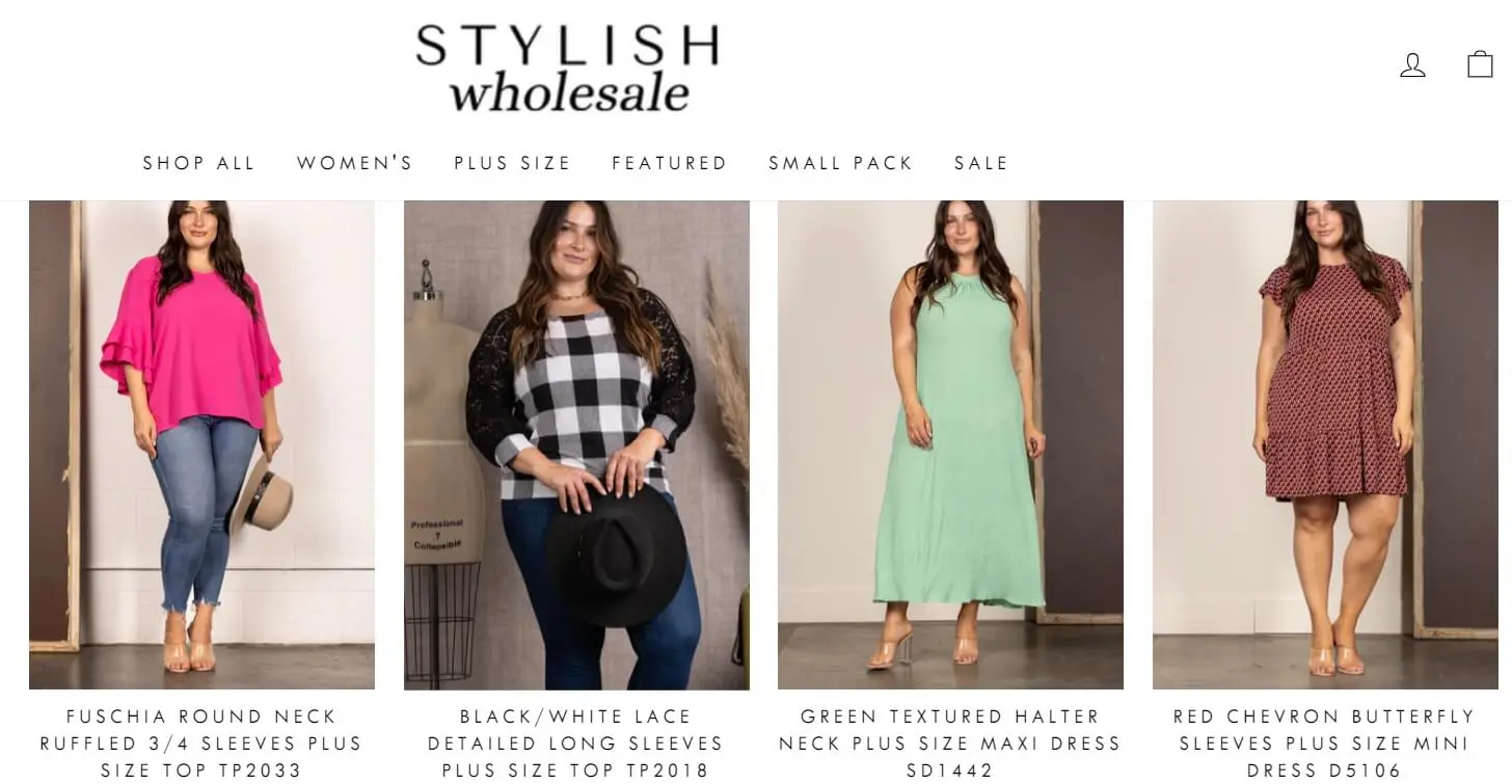 Plus Size Clothing Vendor - Stylish Wholesale