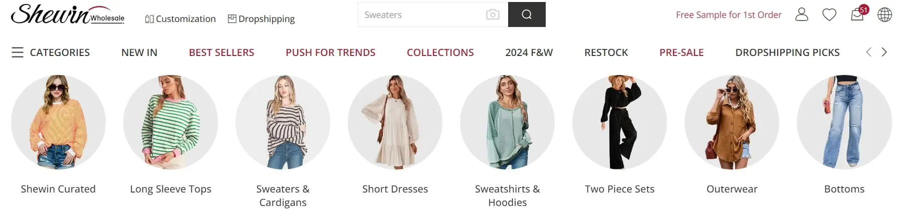 Faire Alternative Supplier - Shewin