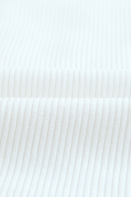 White Pocket Casual Color Block Button Up Shacket