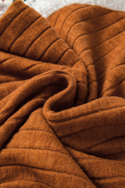 Cinnamon Floral Patchwork Raglan Sleeve Ribbed Top