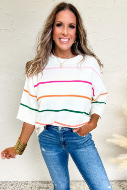 bulk striped knit tops