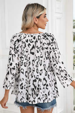 whole sale leopard blouses