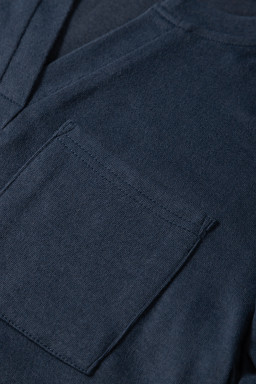Dirty blue Long Sleeve Tops