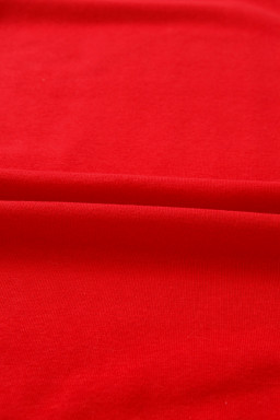 Red HOLLY JOLLY Dotty Letter Graphic Christmas Sweatshirt