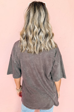 wholesale leopard casual t shirts