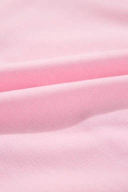 Pink Holly Jelly Round Neck Casual Pullover Sweatshirt