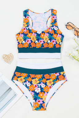 floral bikini set