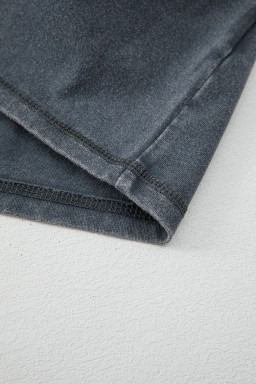 High-rise Vintage Cowboy Boots Floral Graphic Tee