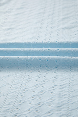 Mist Blue Solid Color Pocket Long Sleeve Cardigan